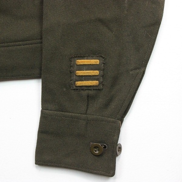 Early British made ETO officer jacket - 3rd Army