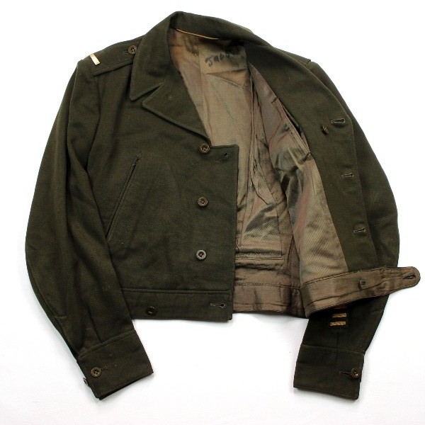 Early British made ETO officer jacket - 3rd Army