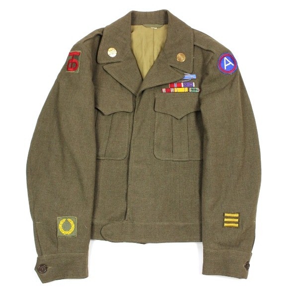Enlisted man Ike dress jacket - 90th ID / 3rd Army