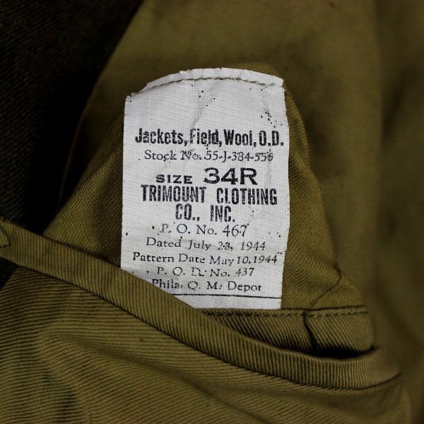 Enlisted man Ike dress jacket - 90th ID / 3rd Army