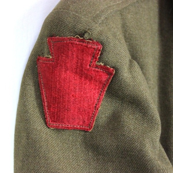 Enlisted man Ike dress jacket - 28th ID /  75th ID