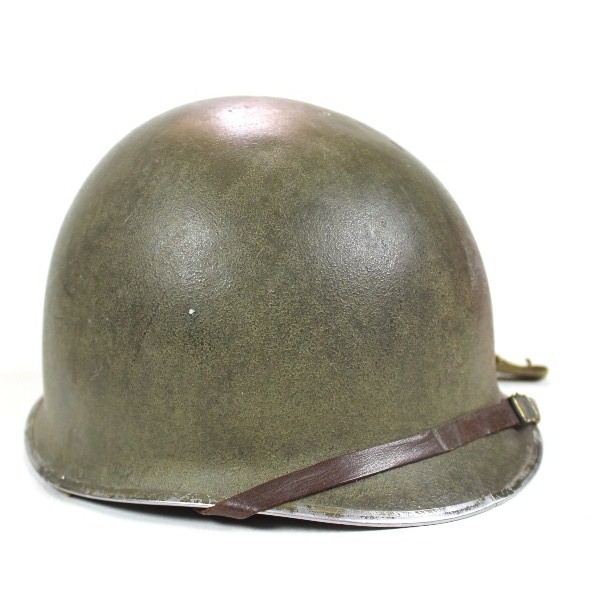 M1 steel helmet - Front seam - fixed bale
