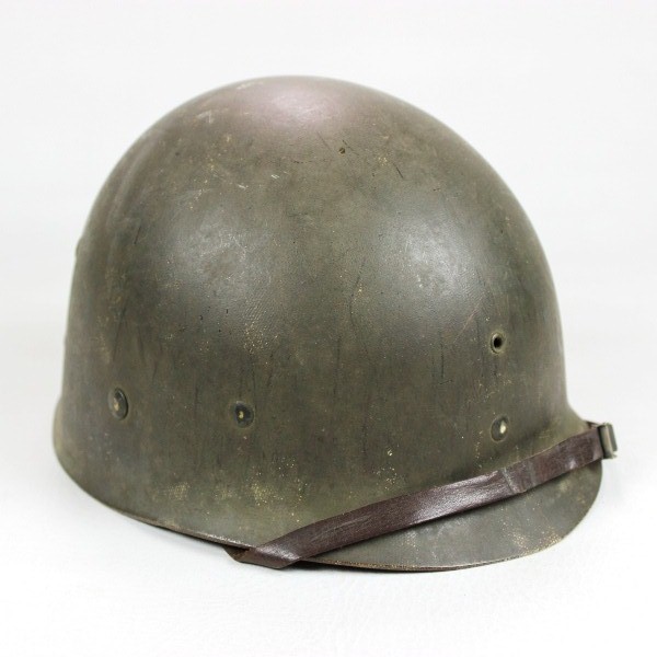 M1 steel helmet - Front seam - fixed bale