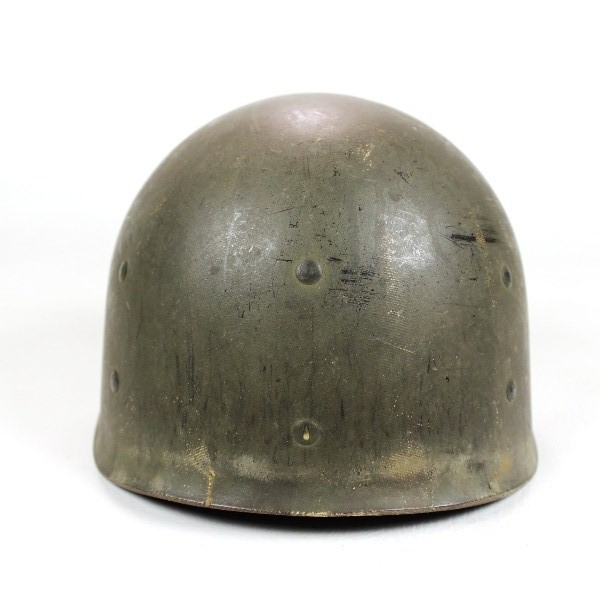 M1 steel helmet - Front seam - fixed bale