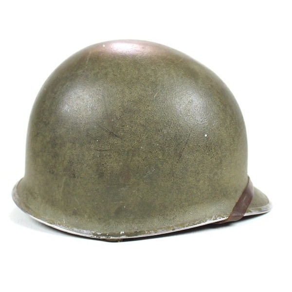 M1 steel helmet - Front seam - fixed bale