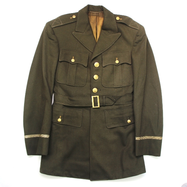 US Army officers OD gabardine dress jacket - British made