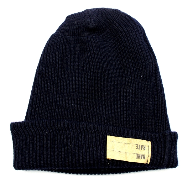 44th Collectors Avenue - US Navy dark blue wool knit watch cap w
