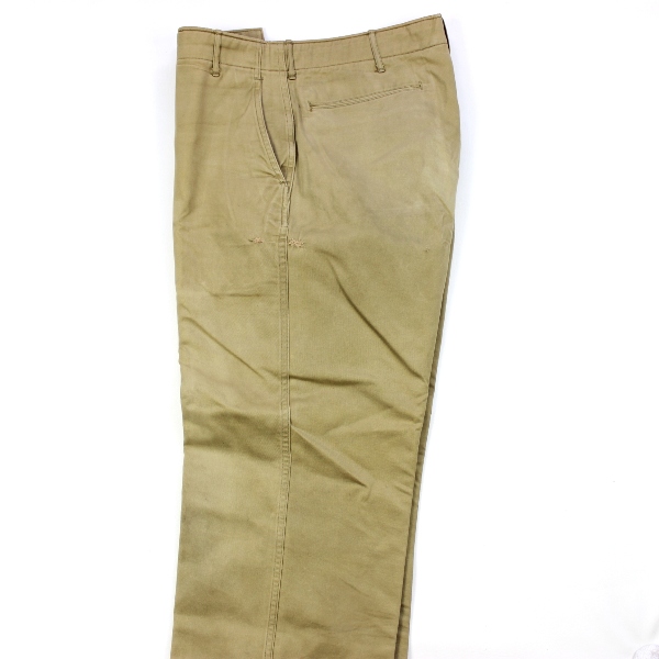 44th Collectors Avenue - M1941 tan / khaki cotton trousers 