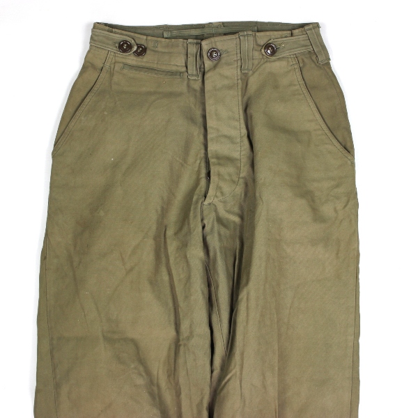 M1943 cotton field trousers w/ AAF modification
