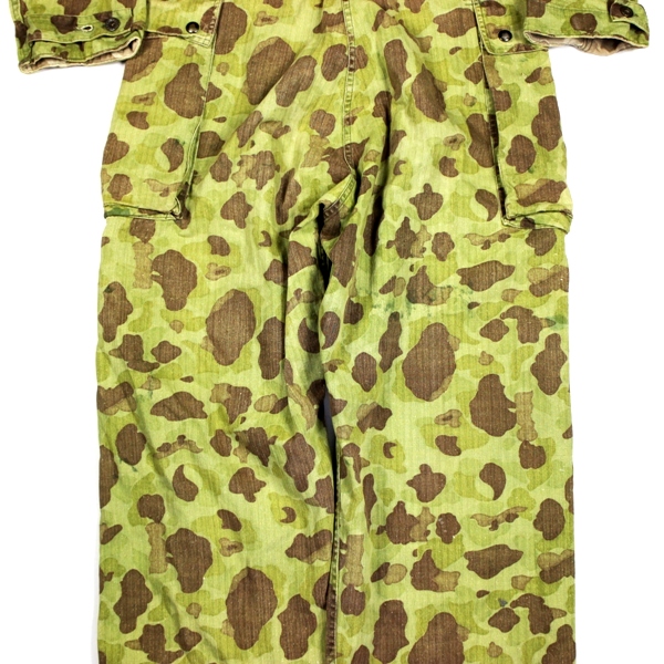 US Army / USMC One-Piece camouflage HBT coveralls