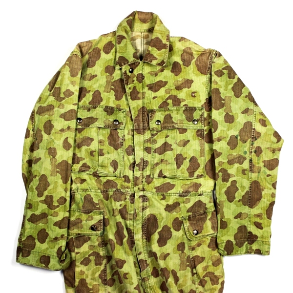 US Army / USMC One-Piece camouflage HBT coveralls