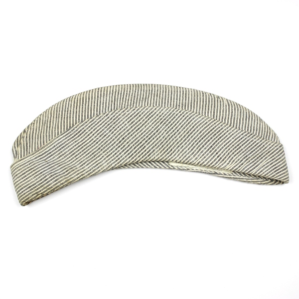 US Navy WAVES seersucker side cap