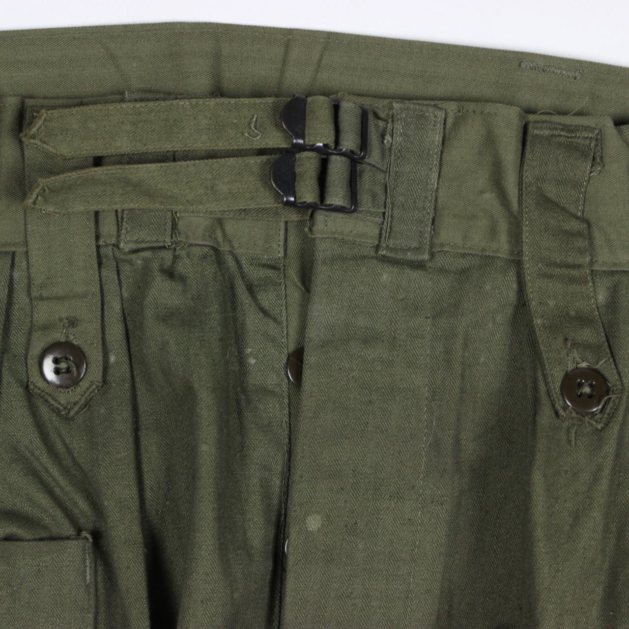 Scarce HBT Jungle trousers - British War Aid type - W34 L34