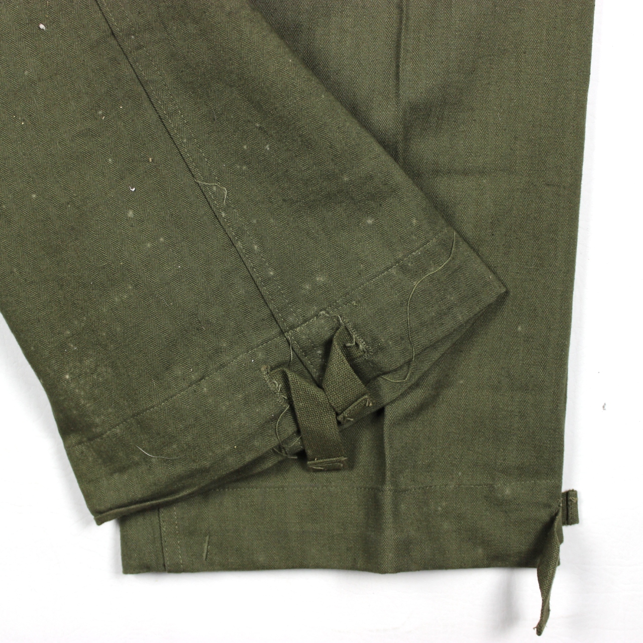 Scarce HBT Jungle trousers - British War Aid type - W34 L34