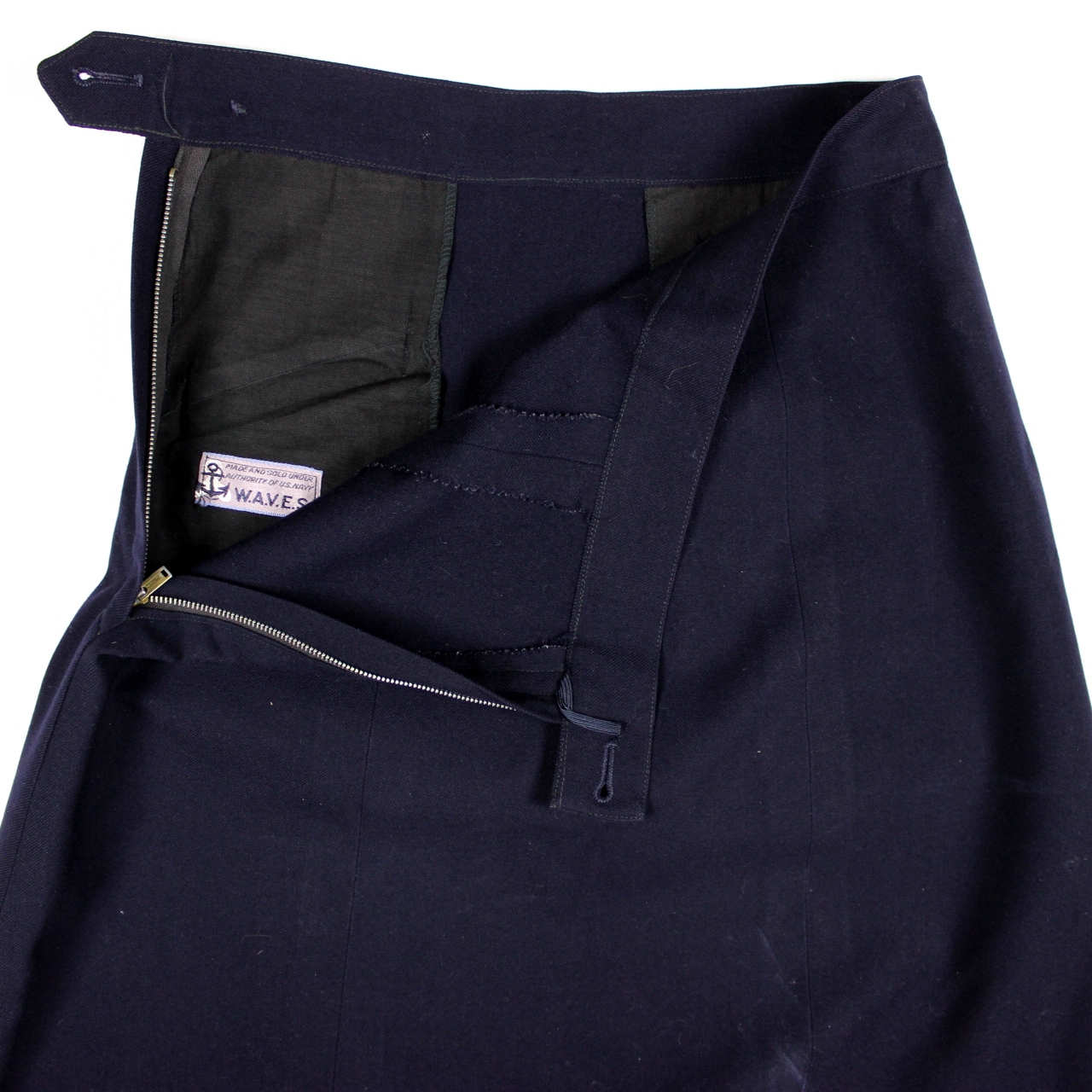 US Navy WAVES blue dress uniform
