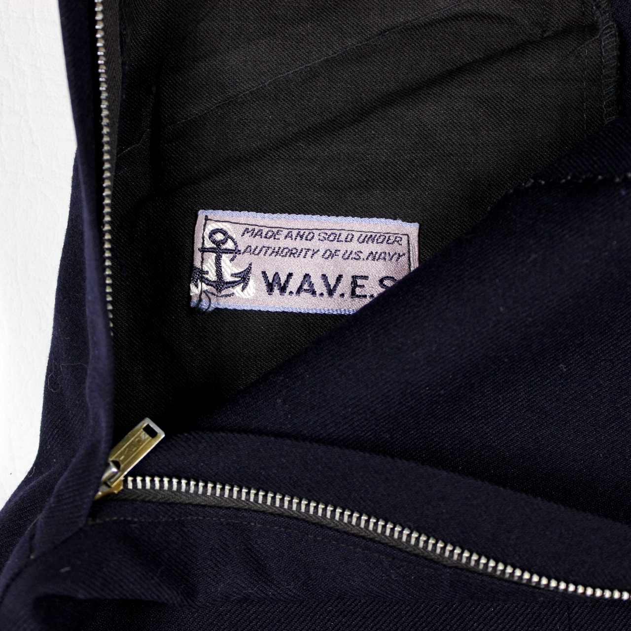 US Navy WAVES blue dress uniform