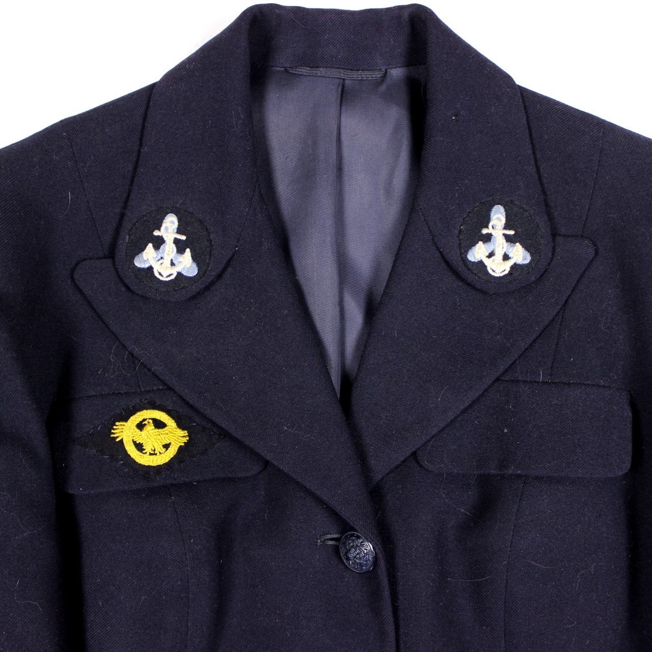 US Navy WAVES blue dress uniform