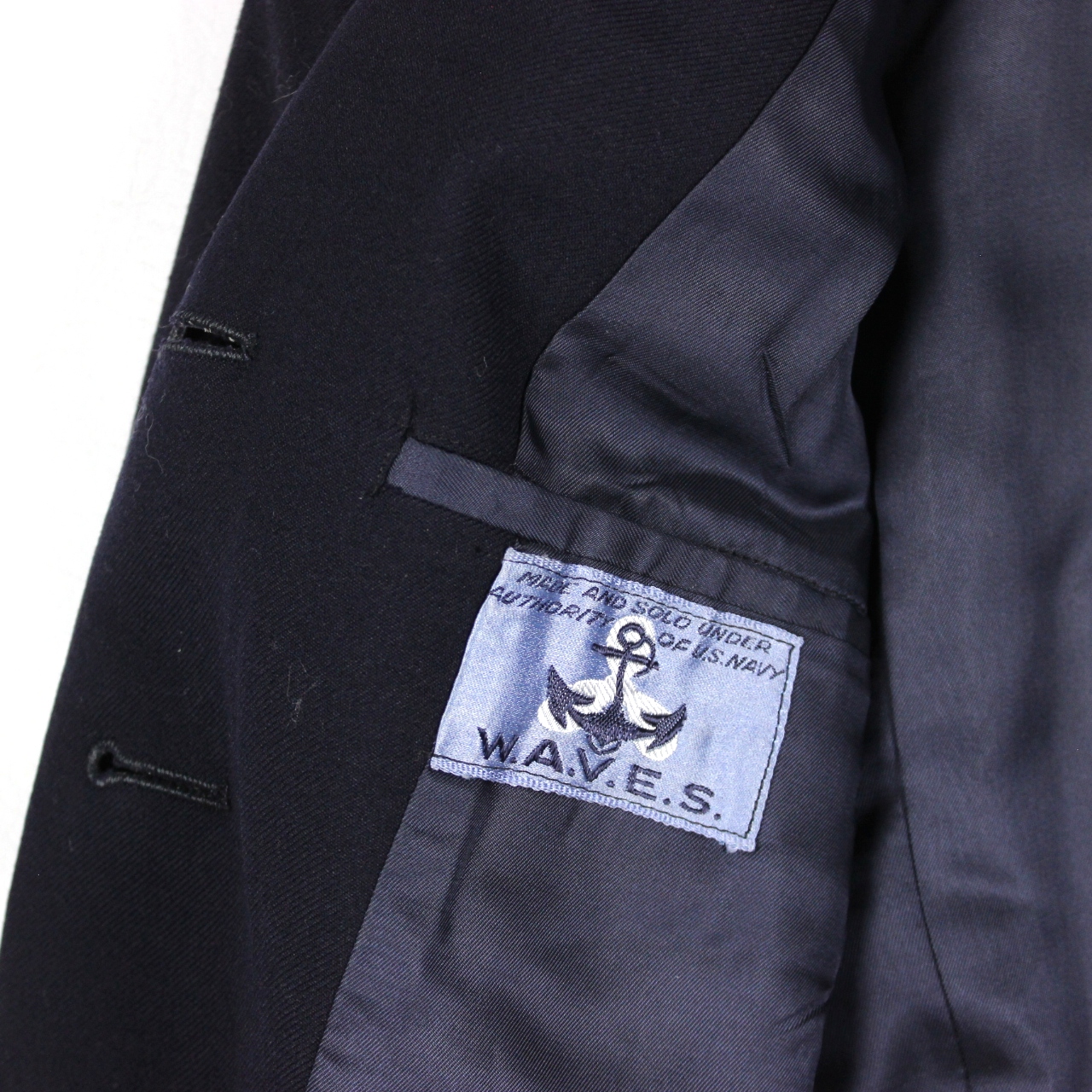US Navy WAVES blue dress uniform