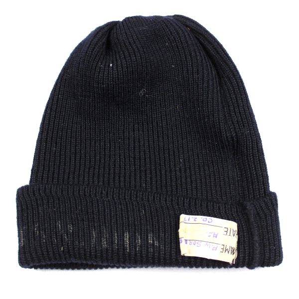 44th Collectors Avenue - US Navy dark blue knitted wool watch cap