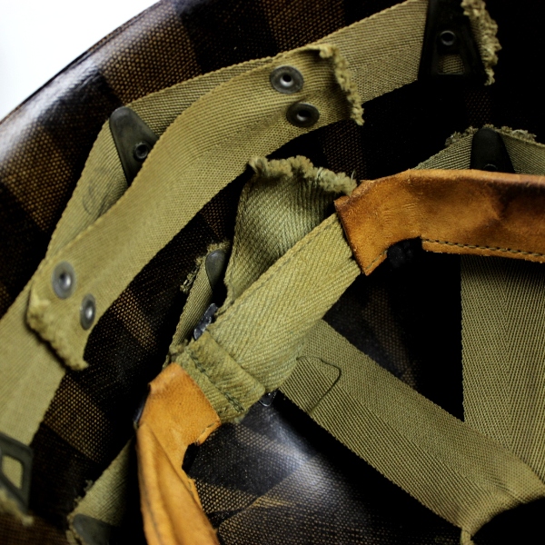 FS FB M1 helmet w/ Seaman liner and late war net
