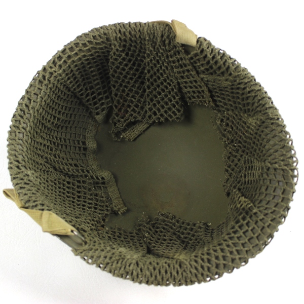 FS FB M1 helmet w/ Seaman liner and late war net