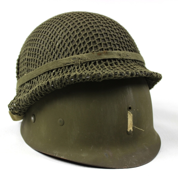 FS FB M1 helmet w/ Seaman liner and late war net