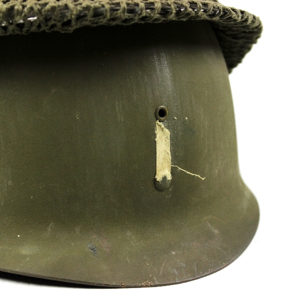 FS FB M1 helmet w/ Seaman liner and late war net