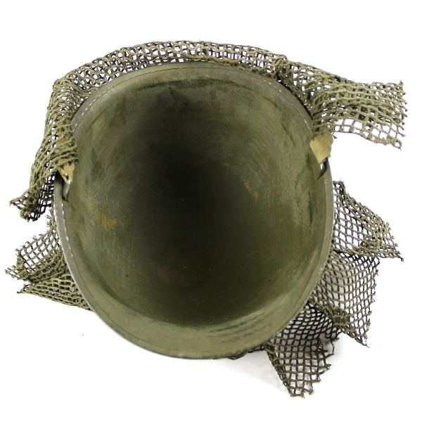 FS FB M1 helmet w/ Seaman liner and late war net