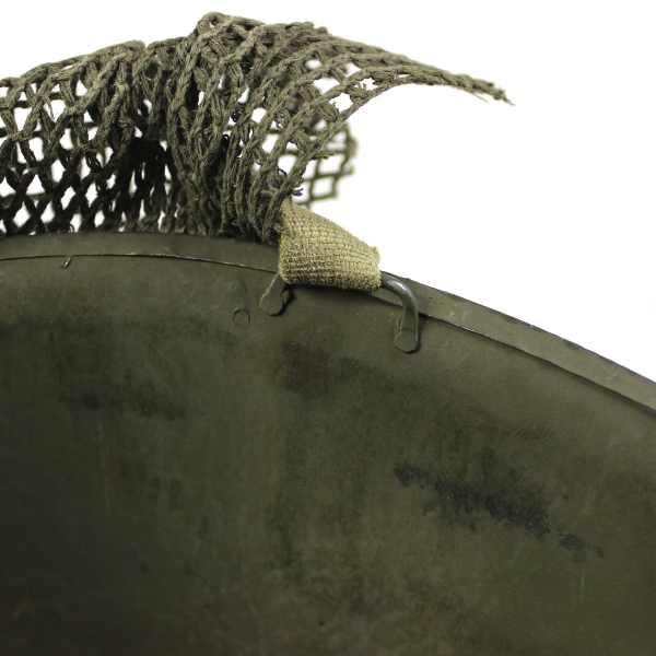 FS FB M1 helmet w/ Seaman liner and late war net