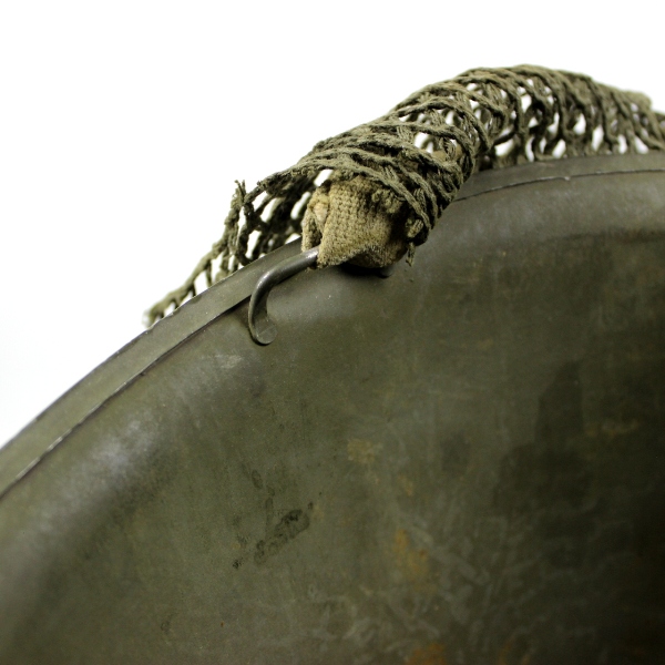 FS FB M1 helmet w/ Seaman liner and late war net