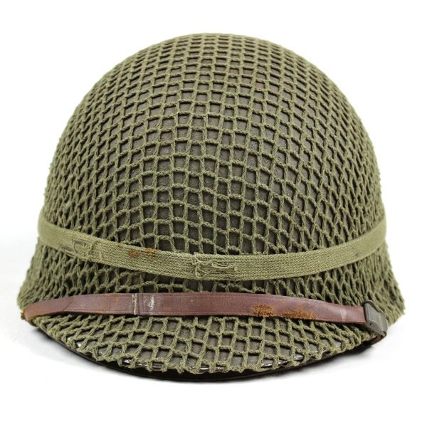 FS FB M1 helmet w/ Seaman liner and late war net