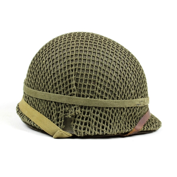 FS FB M1 helmet w/ Seaman liner and late war net