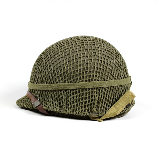 FS FB M1 helmet w/ Seaman liner and late war net