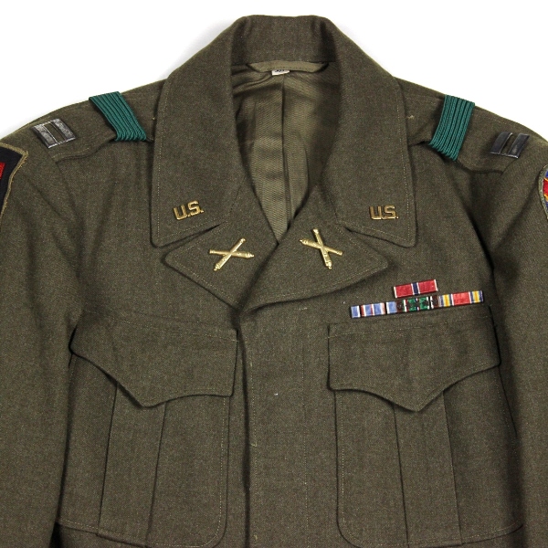 US Army officer Ike jacket - ETO 1st Army