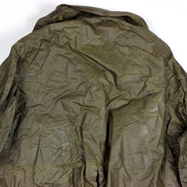 Pre-WWII US Army resin-coated raincoat
