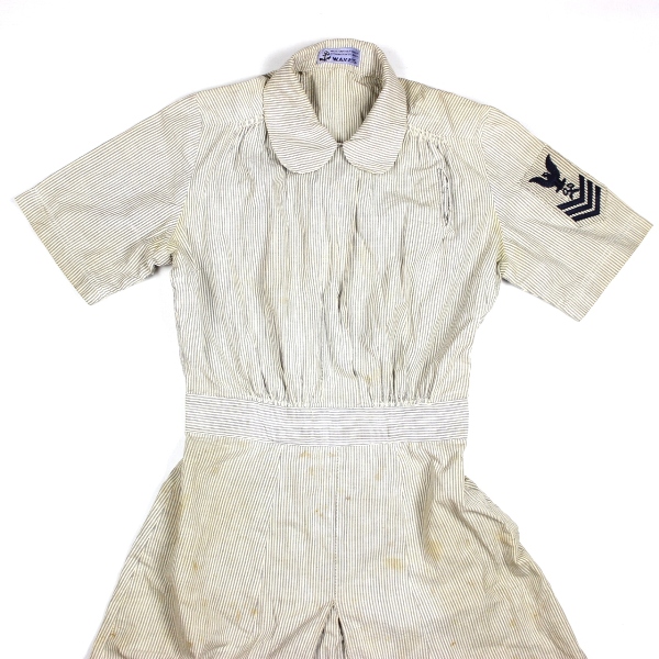 US Navy Waves seersucker dress - 3rd class P.O. storekeeper