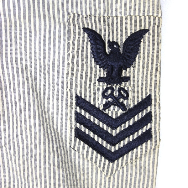 US Navy Waves seersucker dress - 3rd class P.O. storekeeper