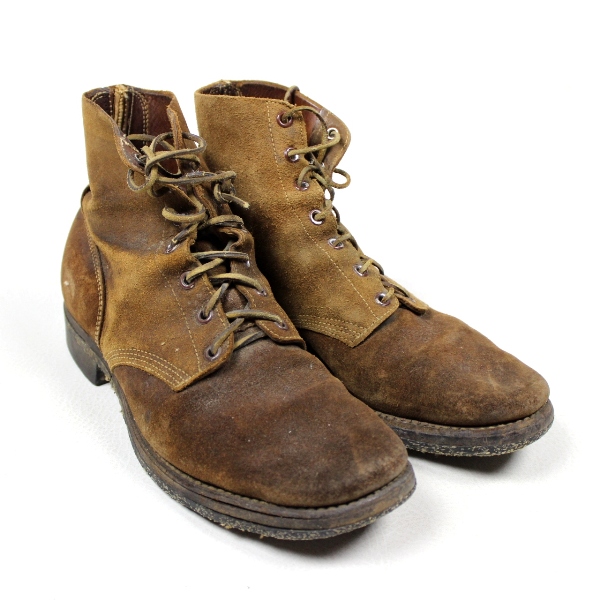 USN / USMC rough out leather service shoes - Size 9D