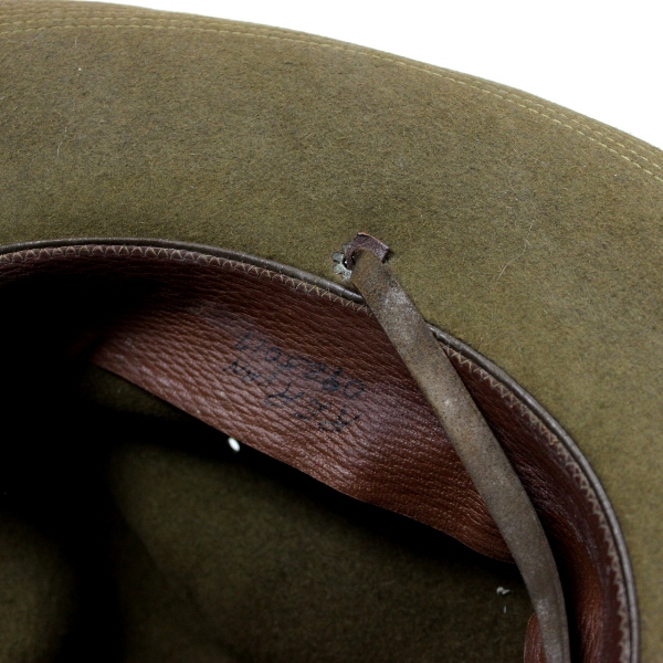 US Army officer campaign hat w/ cord