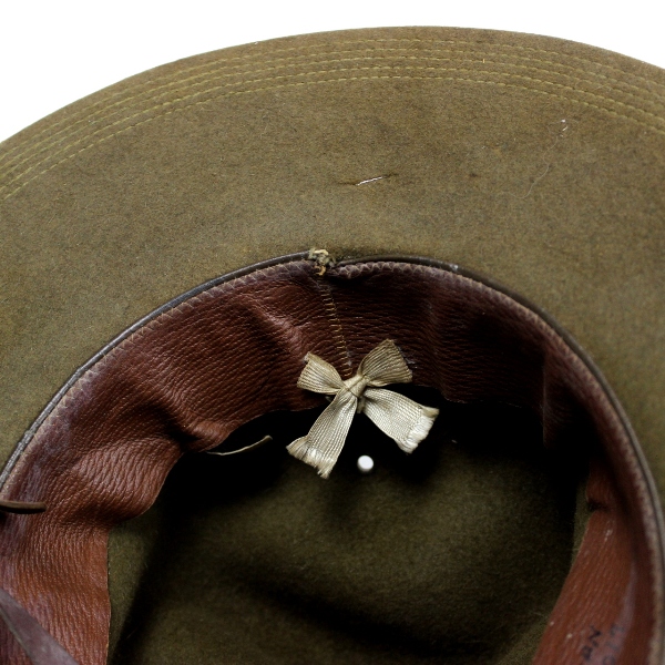 US Army officer campaign hat w/ cord