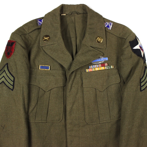 US Army EM dress uniform lot - 2nd ID / 86th ID
