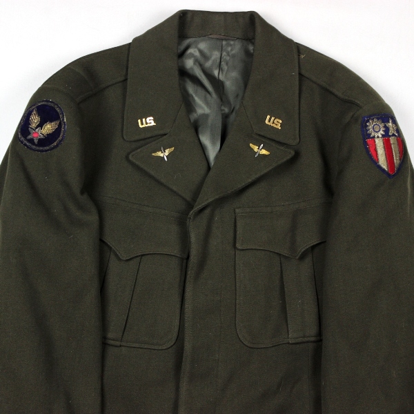 USAAF officer Ike dress jacket - Bullion AF / CBI