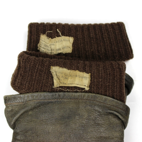 USAAF type A-11A flight gloves w/ wool inserts