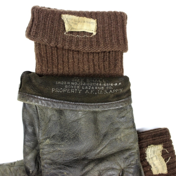 USAAF type A-11A flight gloves w/ wool inserts