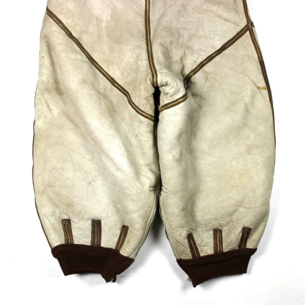 USAAF white leather flight trousers type A-6 - 40R