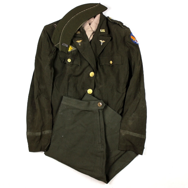 Scarce US Army Nurse Corps OD dress uniform