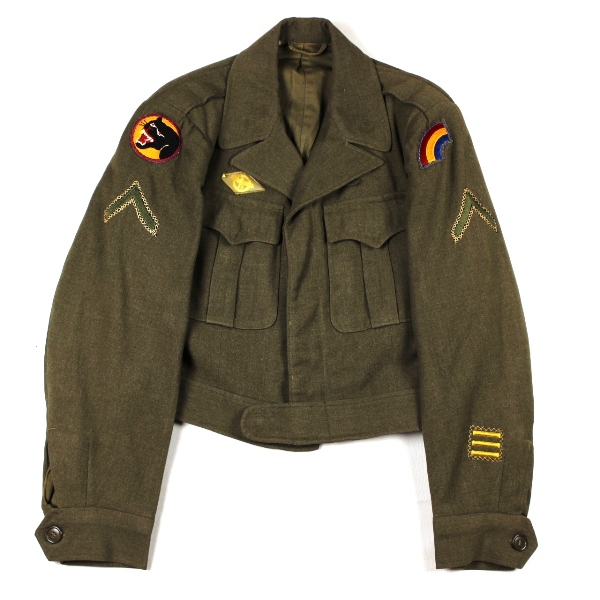 US Army enlisted man Ike dress jacket - 66th / 42nd ID