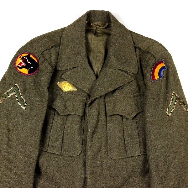 US Army enlisted man Ike dress jacket - 66th / 42nd ID