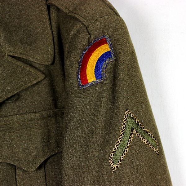 US Army enlisted man Ike dress jacket - 66th / 42nd ID