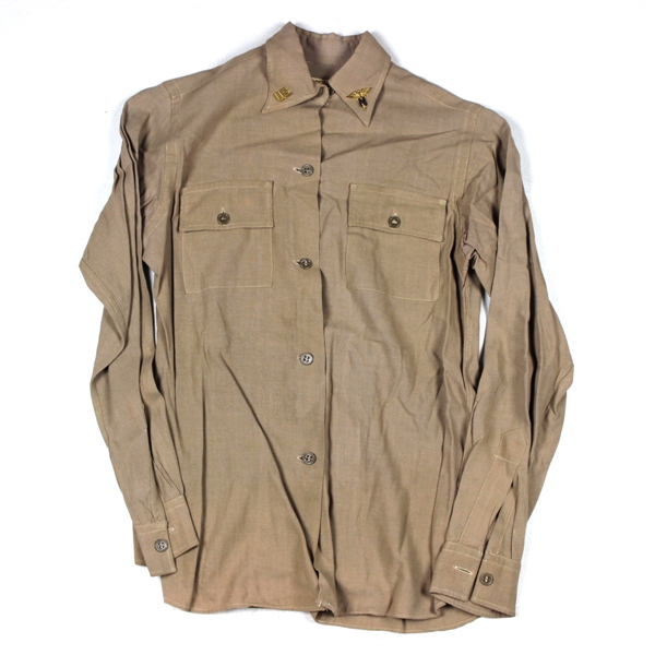  Army Nurse Corps officer khaki dress shirt